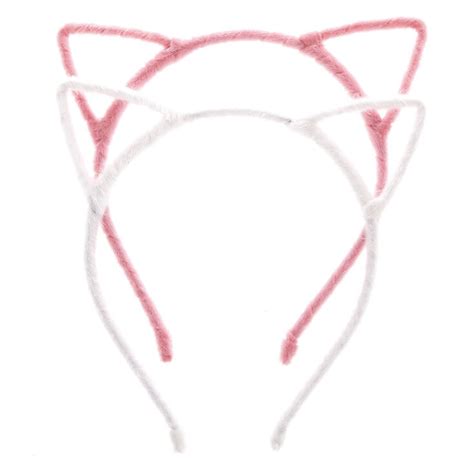 Claires Club Cat Ears Headbands 2 Pack Claires Us