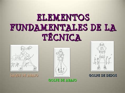 4 Elementos Fundamentales De La Tecnica