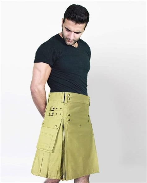 Cargo Kilt For Active Men High Quality Custom Made