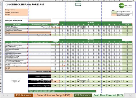 Daily Cash Flow Template Excel Free Printable Templates
