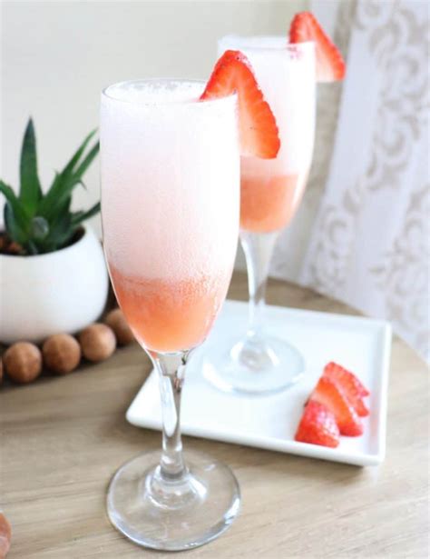 Strawberry Mimosa Simple Sips