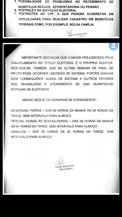 CLEUMY CANDIDO FONSECA Comunicado da Justiça Eleitoral