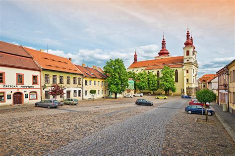 Zizkovo Square Zatec Town Czech Republic Photograph By Vaclav Mach