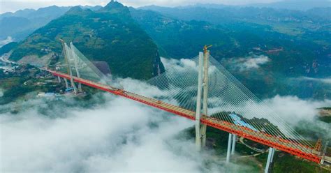 China Opens Worlds Highest Bridge To Traffic Olomoinfo