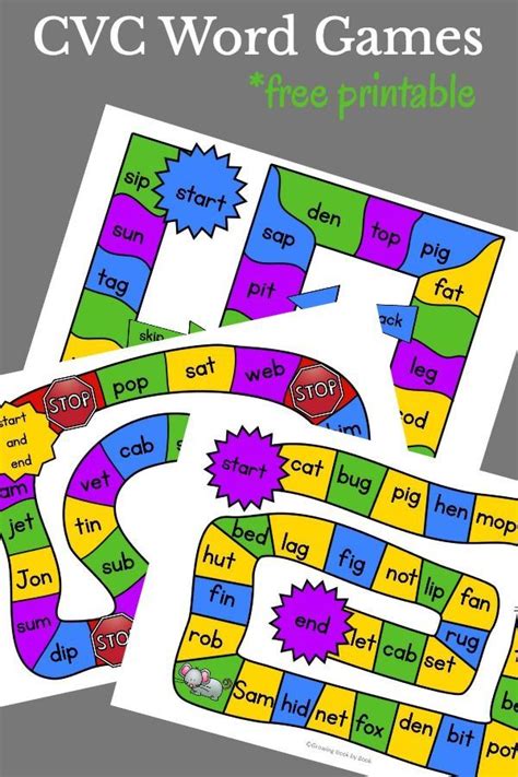 These teacher designed kindergarten games will engage your little learners with delightfully animated characters and exciting challenges as they explore letters of the alphabet, counting numbers, matching shapes, and much more. 3 FREE Printable Phonics Games | Phonics games, Phonics ...