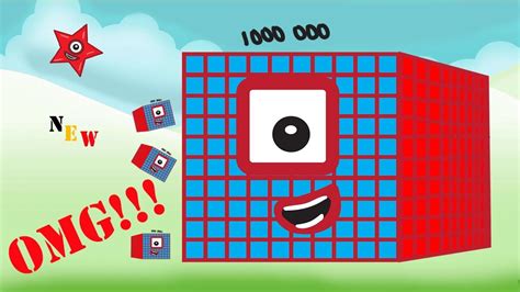 Numberblocks 1 Million Biggest From 1 To 1000000 Fan Made Drawing
