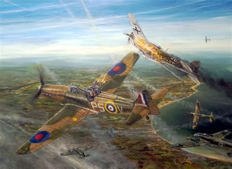 Original Battle Of Britain Painting