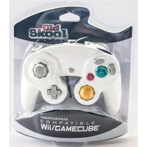 Old Skool Gamecube Wii Compatible Controller White