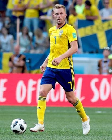 Any direct or indirect attack to members of the fifa community are strictly prohibited. Sebastian LARSSON of Sweden in action during the 2018 FIFA ...