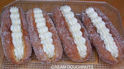 Cream Filled Long John Donut Recipe
