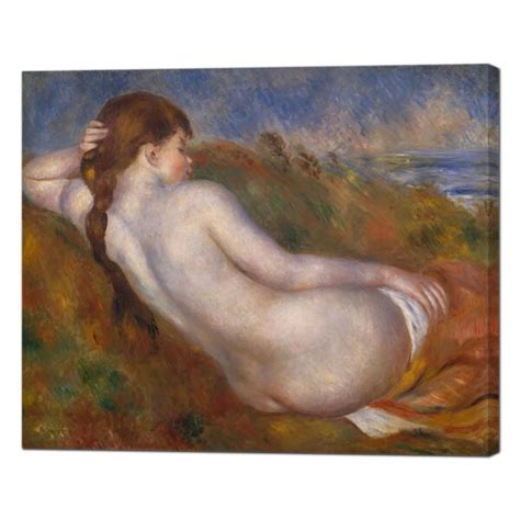 Astoria Grand Leinwandbild Reclining Nude Von Auguste Renoir Wayfair De
