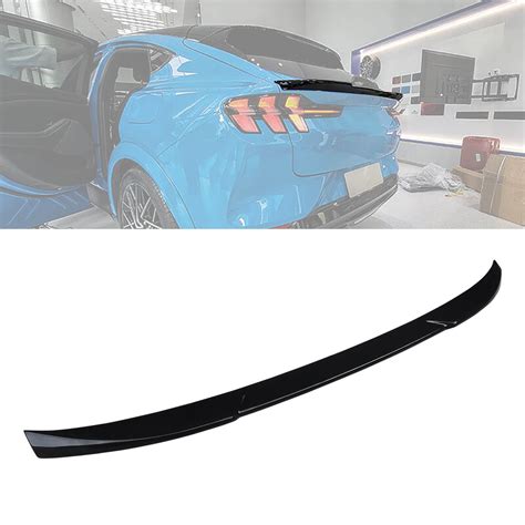 Ninte Rear Spoiler For 2021 2022 2023 2024 Ford Mustang Mach E Trunk