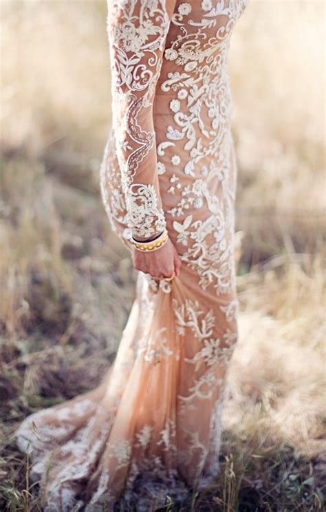 Bridal Fashion Trend Naked Lace Arabia Weddings