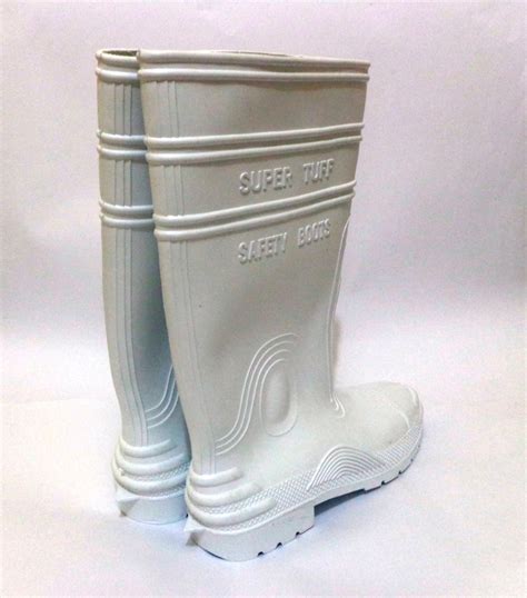 Supertuff White Rubber Boots Wintess Commercial