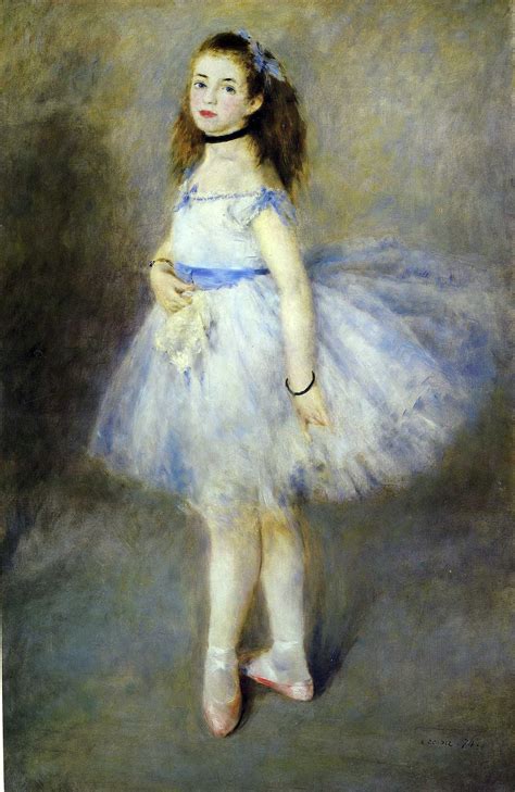 The Dancer Pierre Auguste Renoir 1874 Renoir Renoir Art Pierre