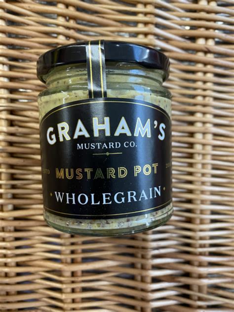 Grahams Mustard Wholegrain Garden Goodness