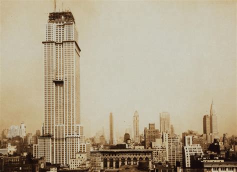 Construction The Empire State Building Turns 85 Pictures Cbs News