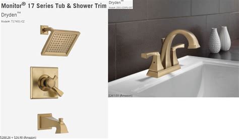 Delta kitchen faucets come in a variety of fits, functions, finishes and features meant to make your life easier around the kitchen. Brushed gold bathroom fixtures (Delta) | Gold bathroom ...