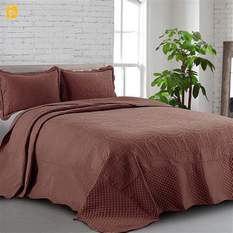 Oversized King Bedspreads X Pieces Quilt Set Lightweight Soft