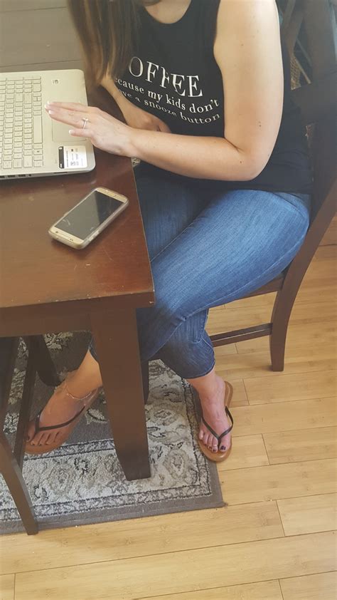 Candidhomemade And All Original Pics — Myprettywifesfeet A Candid Pic Of My Pretty
