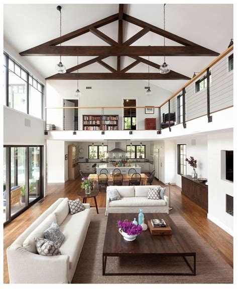 Image Result For Single Story High Ceiling Open Floor Plan Casas