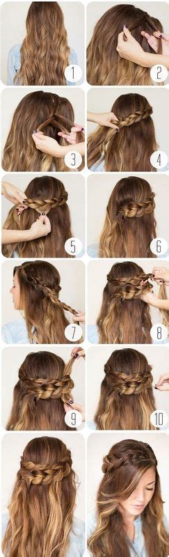 Although it's one of those short hair styles your mom probably used to rock when she was in high school, crimped hair is making a mega comeback. 15 Cute 5-Minute Hairstyles for School - Pretty Designs