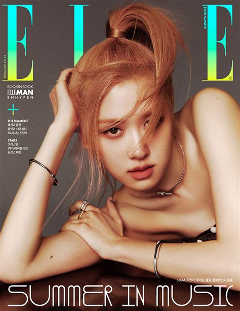 Rosé Of Blackpink Shines As The Cover Star Of Elle Koreas June 2023 Issue