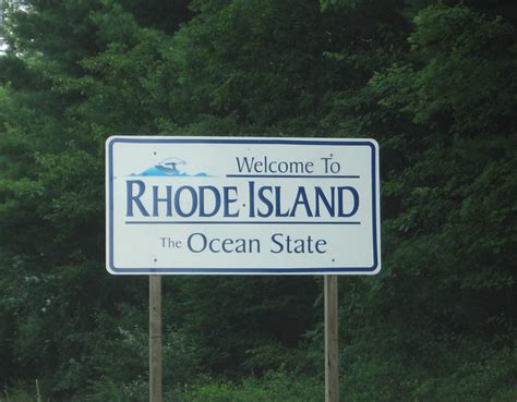 Rhode Island Welcome Sign We Added Another State To The Li Flickr