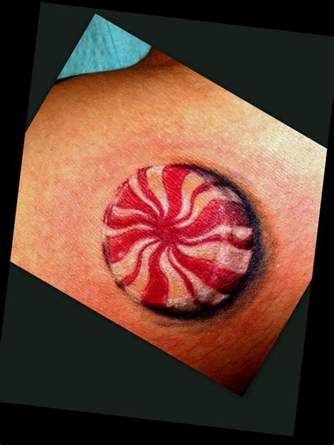 Realistic Peppermint Tattoo By Haley Adams Tattoos