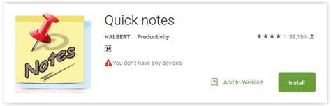 Quick Notes Android Apps Reviewsratings And Updates On Newzoogle