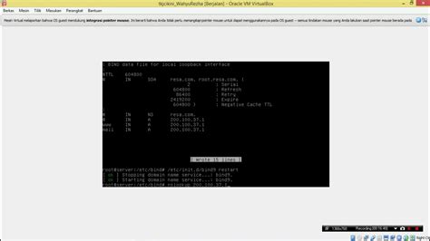 Tutorial Instalasi Distro Linux Debian Versi Dan Konfigurasi Interfaces Dns Youtube