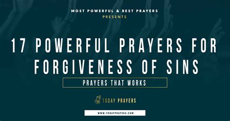 17 Life Changing Prayers For Forgiveness Of Sins Today Prayers