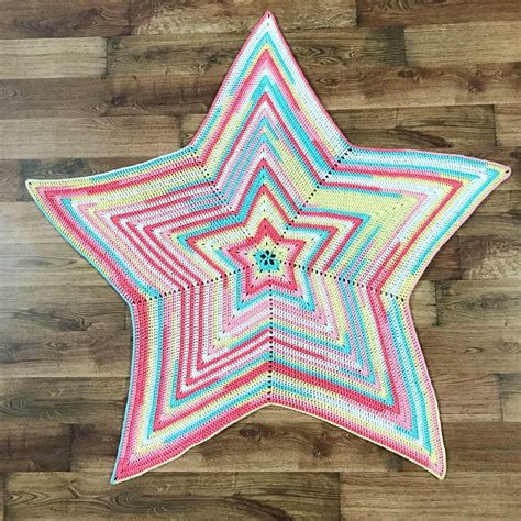 Star Baby Blanket I Crocheted🤩 Crafts