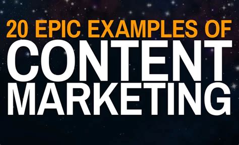20 Examples Of Epic Content Marketing