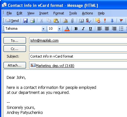 The text/vcard mime content type (hereafter known as vcard; vCard Converter - Save your data in the vCard format. Or ...