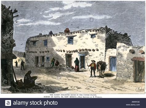 Oldest House In The Us In Santa Fe New Mexico View In The