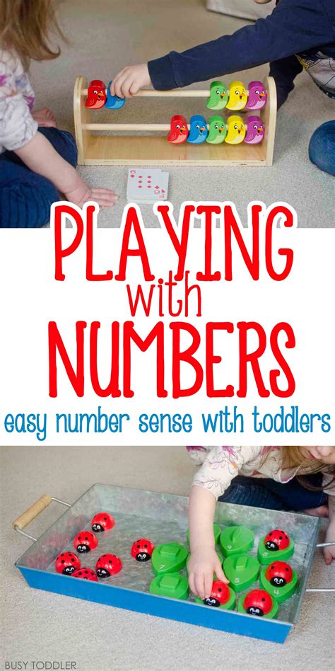 Developing Number Sense Through Play - Busy Toddler | Developing number sense, Number sense 