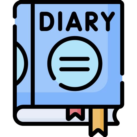 Diary Free Vector Icons Designed By Freepik In 2022 Free Icons Icon