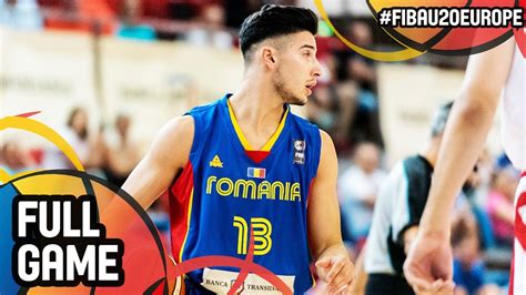 Romania V Malta Full Game FIBA U20 European Championship 2017