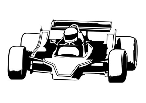 Cartoon Racing Car Side View Png Transparent Clipart World