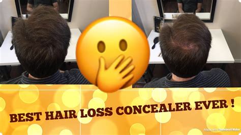 Best Hair Loss Concealer Review Free Sample Here Youtube