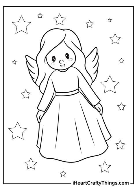 Angels Coloring Pages Updated 2021