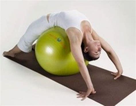 Love To Get A Good Back Stretch Using A Stability Ball Or Do Crunches