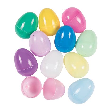 48pc Plastic Easter Eggs Party Supplies 48 Pieces