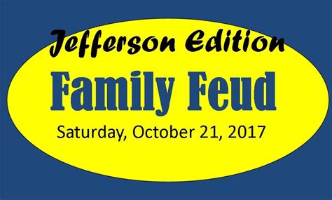 Find your station, watch outrageous clips and even get your family on the feud! Family Feud 17 - Greene County News Online