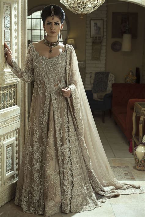 Nilofer Shahid Pakistani Bridal Dresses Uk White Bridal Dresses