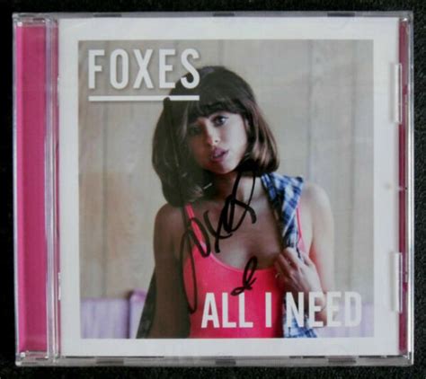 Foxes All I Need Cd Deluxe Album Value Guaranteed From Ebays Biggest