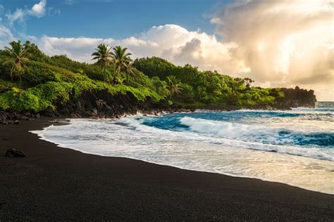 the 20 most exotic black sand beaches in the world