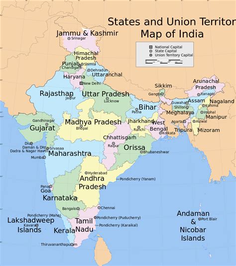 Canyo … u describe them? Bestand:India states and union territories map.svg - Wikipedia