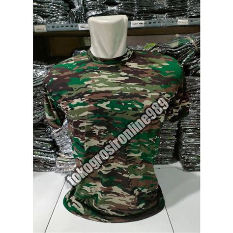 Jual Kaos Loreng Kasad Tni Ad Shopee Indonesia